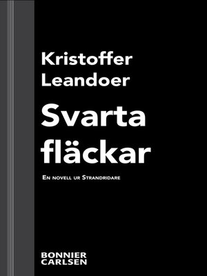 cover image of Svarta fläckar